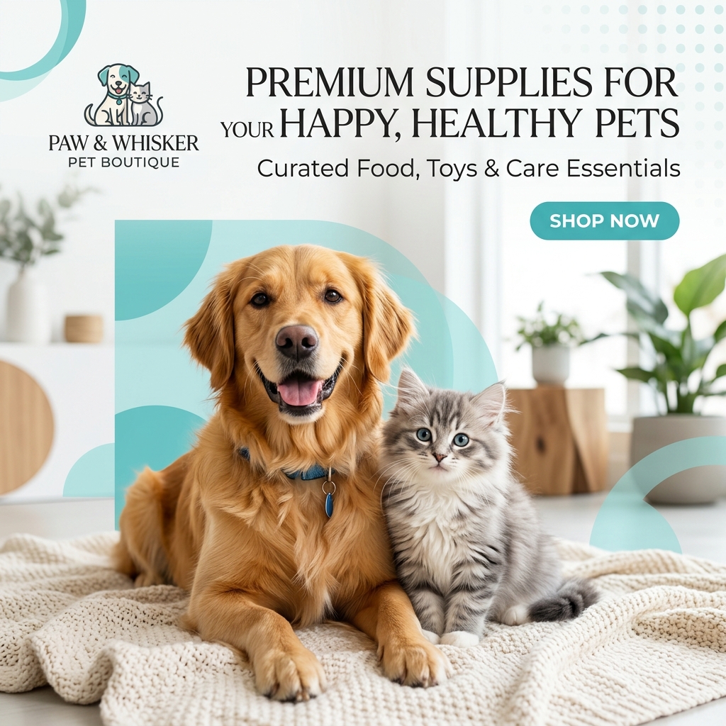Happy pets PETQRO banner